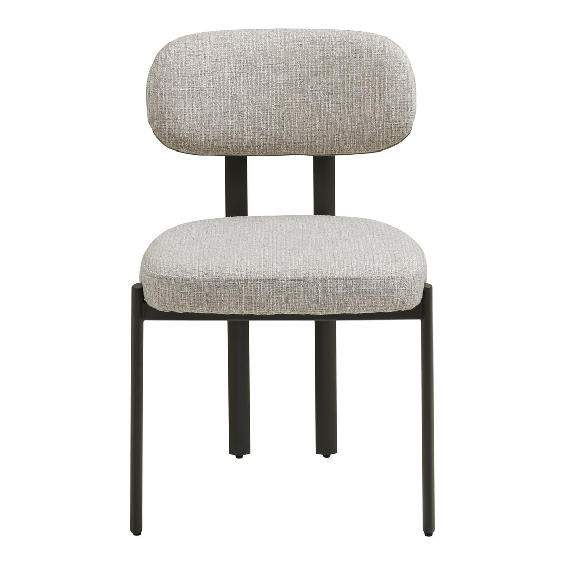 Royan Dining Chair - Dining chair, light grey, grey legs HN1316 (set of 2)