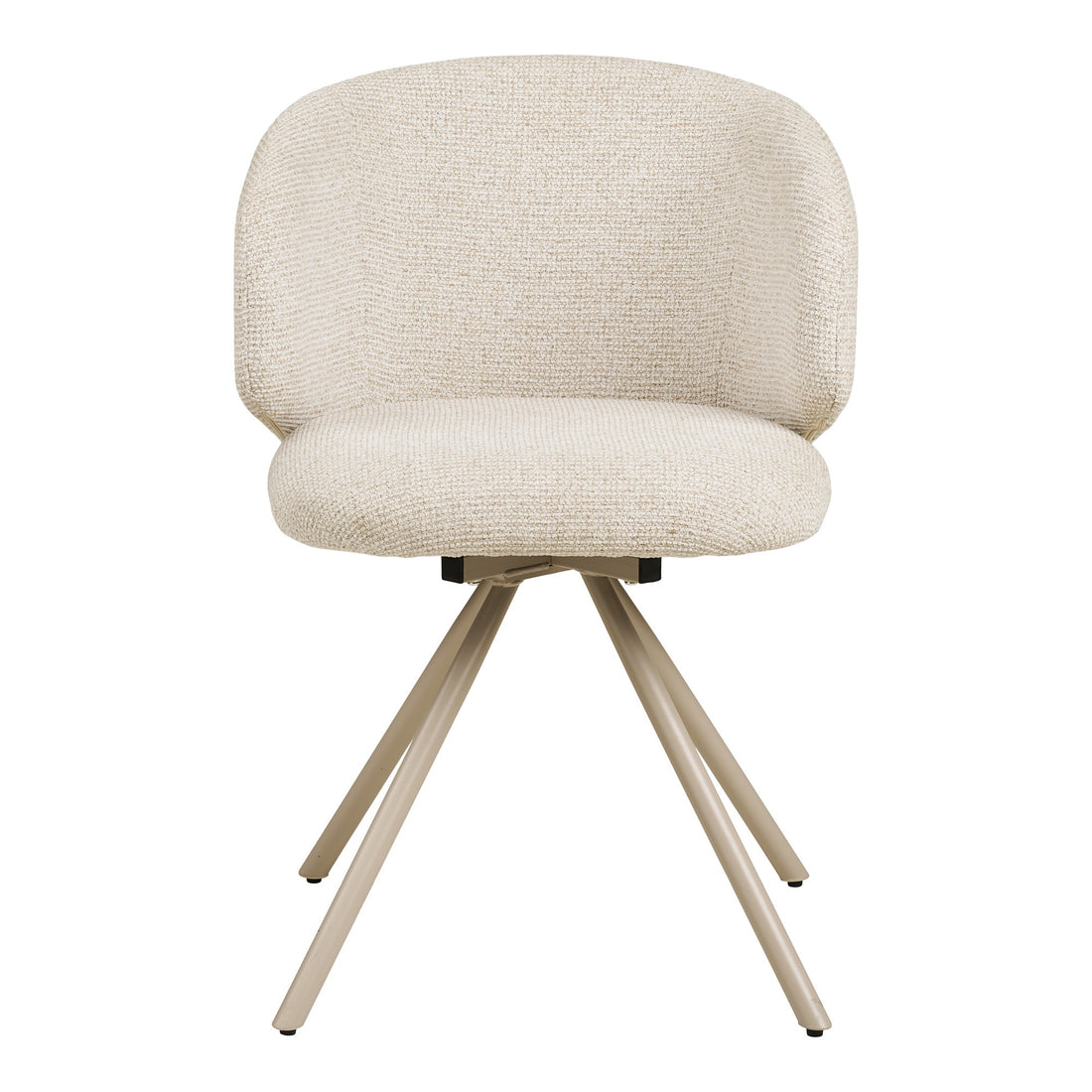 Fulham Dining Chair - Dining chair with swivel, sand, sand legs, HN1320 (set of 2)