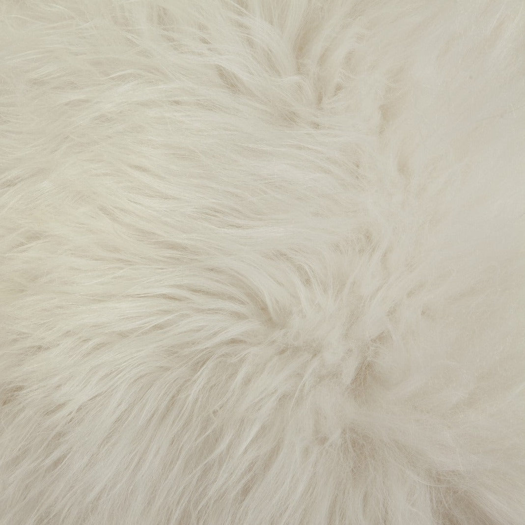 Schapenvacht IJslands | Natural wit | 100 x 65cm