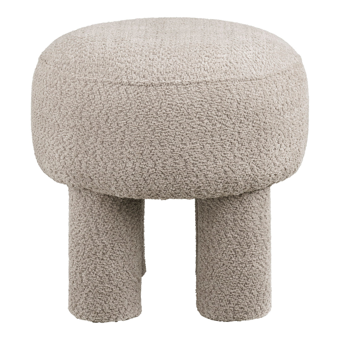 Canberra Pouf - Pouf, light grey ø43x43 cm, HN1258