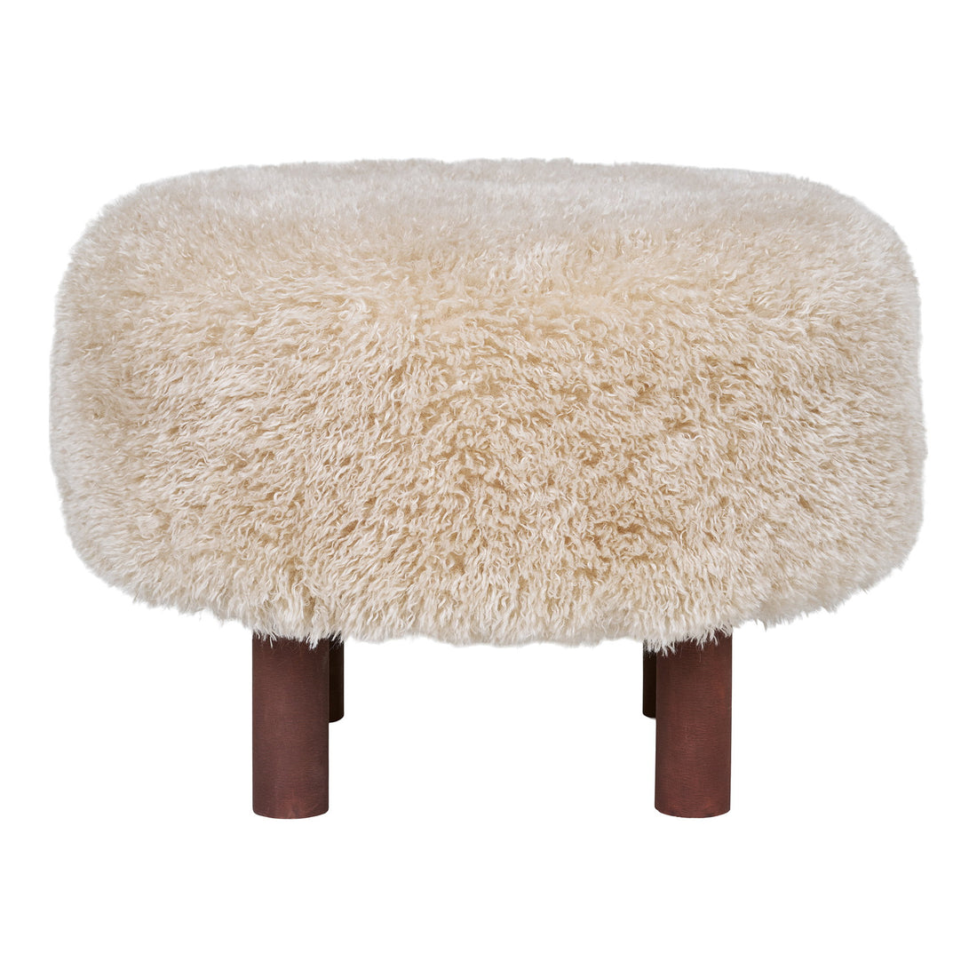 Inverness Pouf - Pouf, light brown ø50x36 cm, HN1260