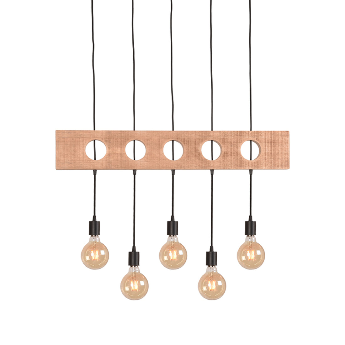 Hanglamp Timber 90x5x53 cm