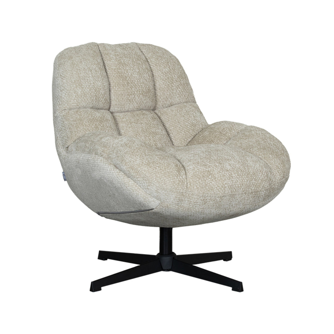 Draaifauteuil Huxley 76x86x92 cm