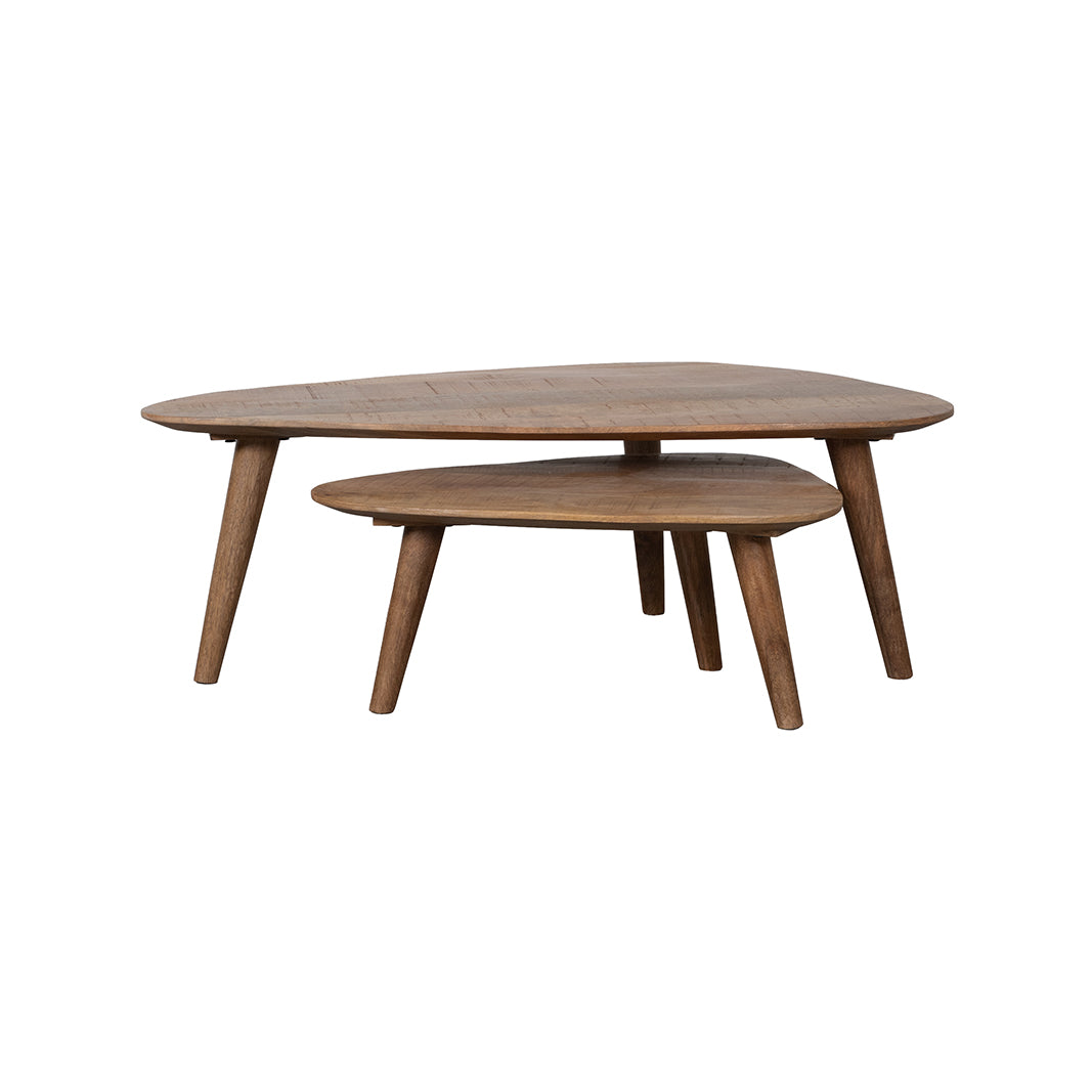 Salontafel Set Gregg 110x64x38 cm
