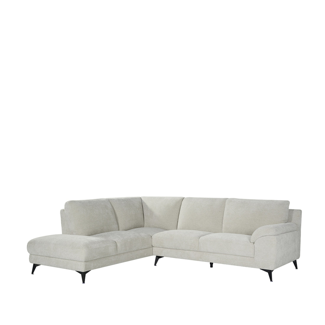 Hoekbank Santino Links 257x94-215x85 cm