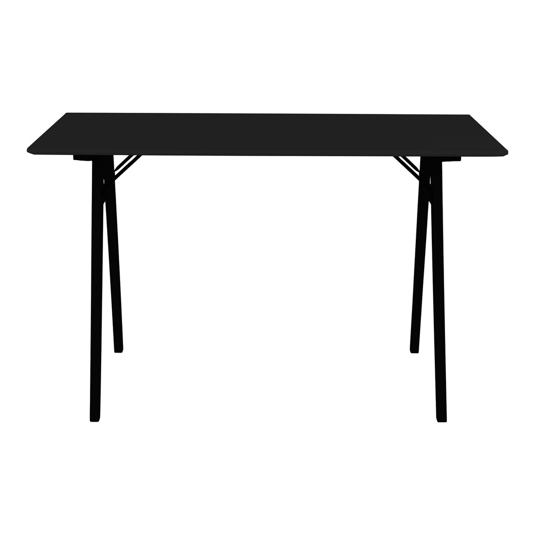 Vojens Desk - Desk, black 120x60x75 cm