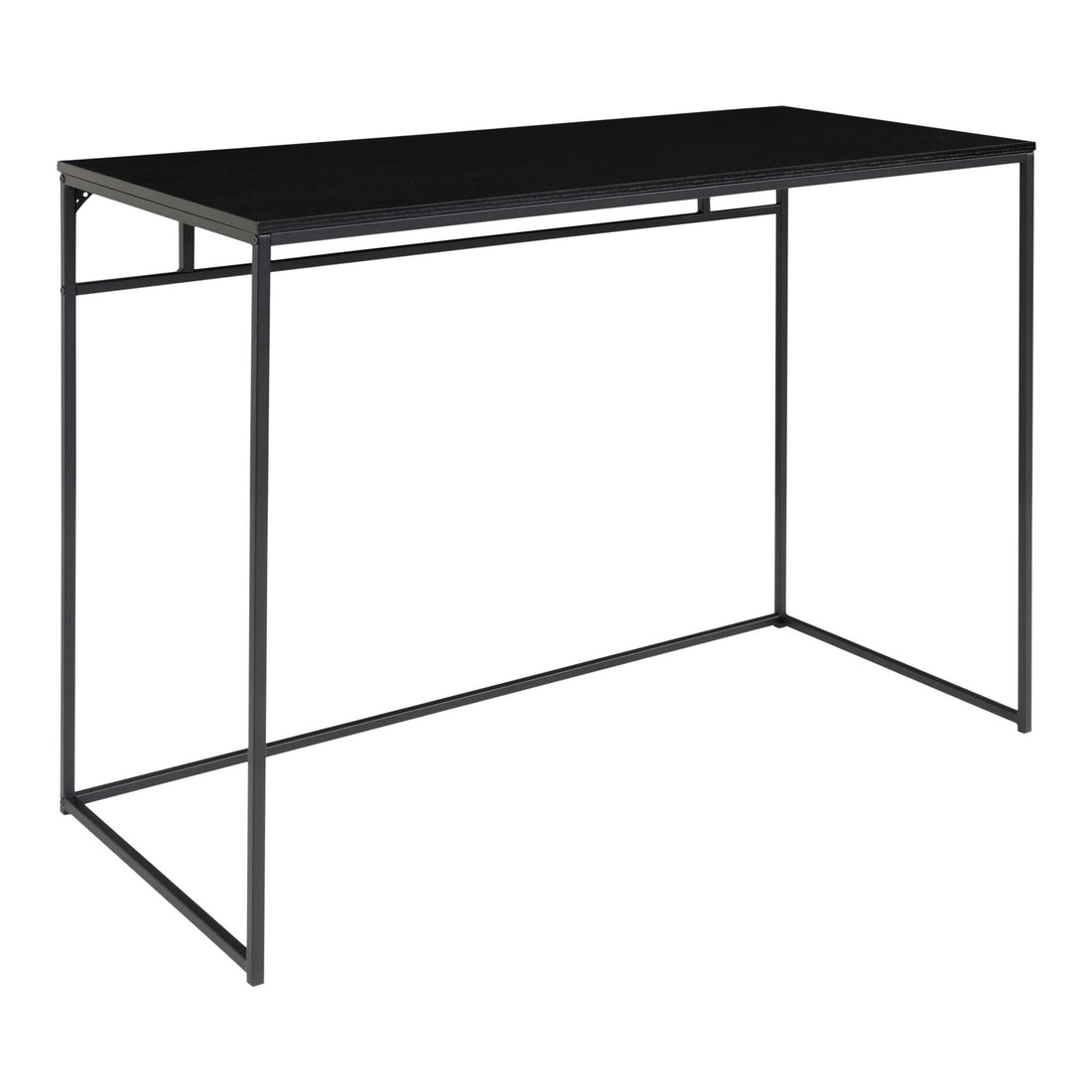 Vita Desk - Desk, black with black frame 100x45x75 cm
