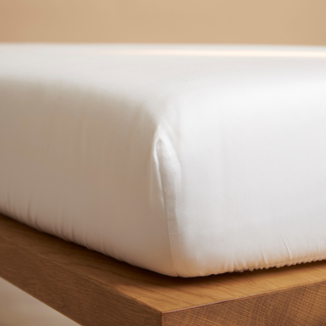 Coco & Cici - TENCEL - Sateen Hoeslaken Wit - 200x200x30