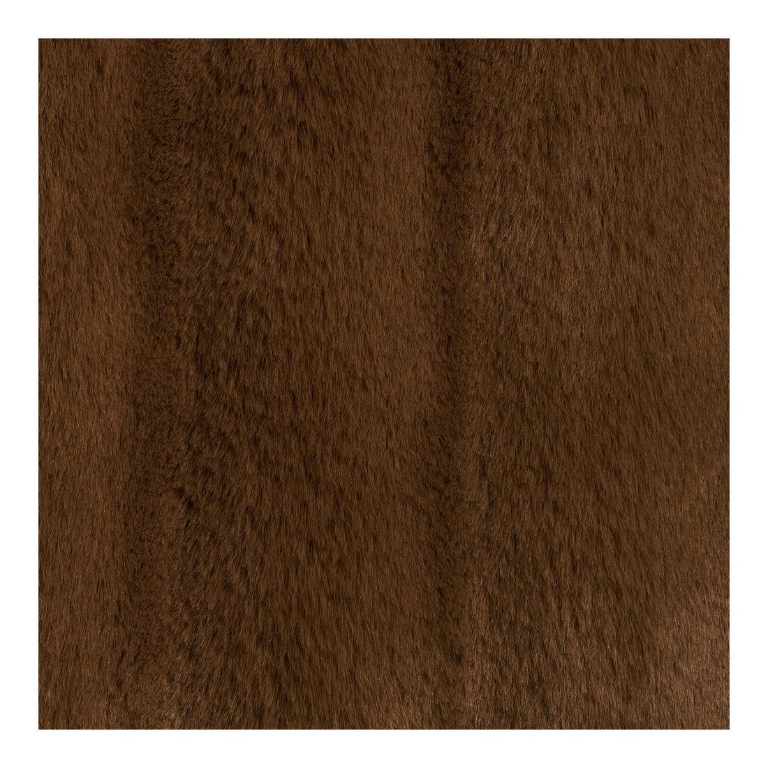 Galena Plaid - Plaid, artificial fur, brown 130x180 cm
