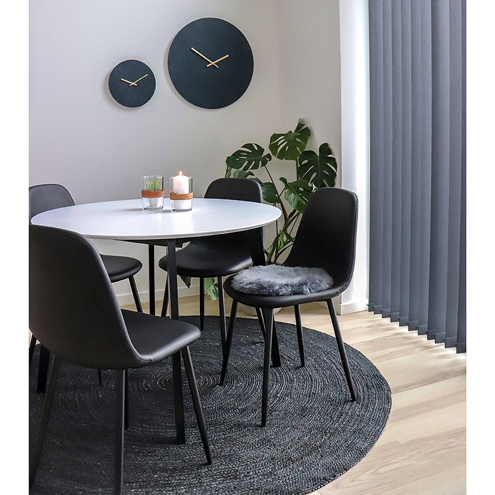 Lambskin seat - Lambskin seat, grey ø35 cm