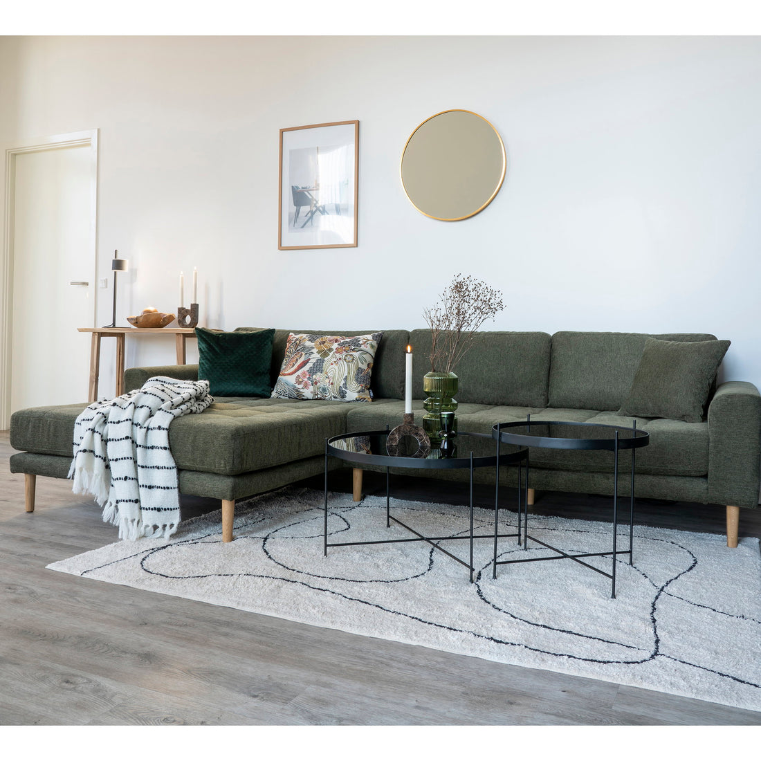 Tampa Rug - Rug, cotton, natural 200x300 cm