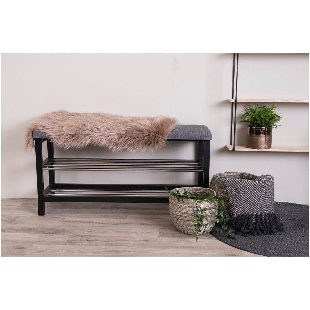Lambskin Artificial - Lambskin Artificial,, mushroom 50x85 cm