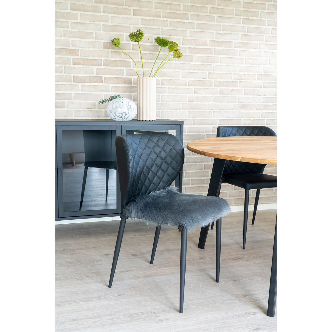 Lambskin Seat Artificial - Lambskin Seat Artificial, grey 40x40 cm