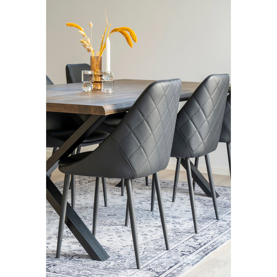 Havana Rug - Rug, black/white 160x230 cm