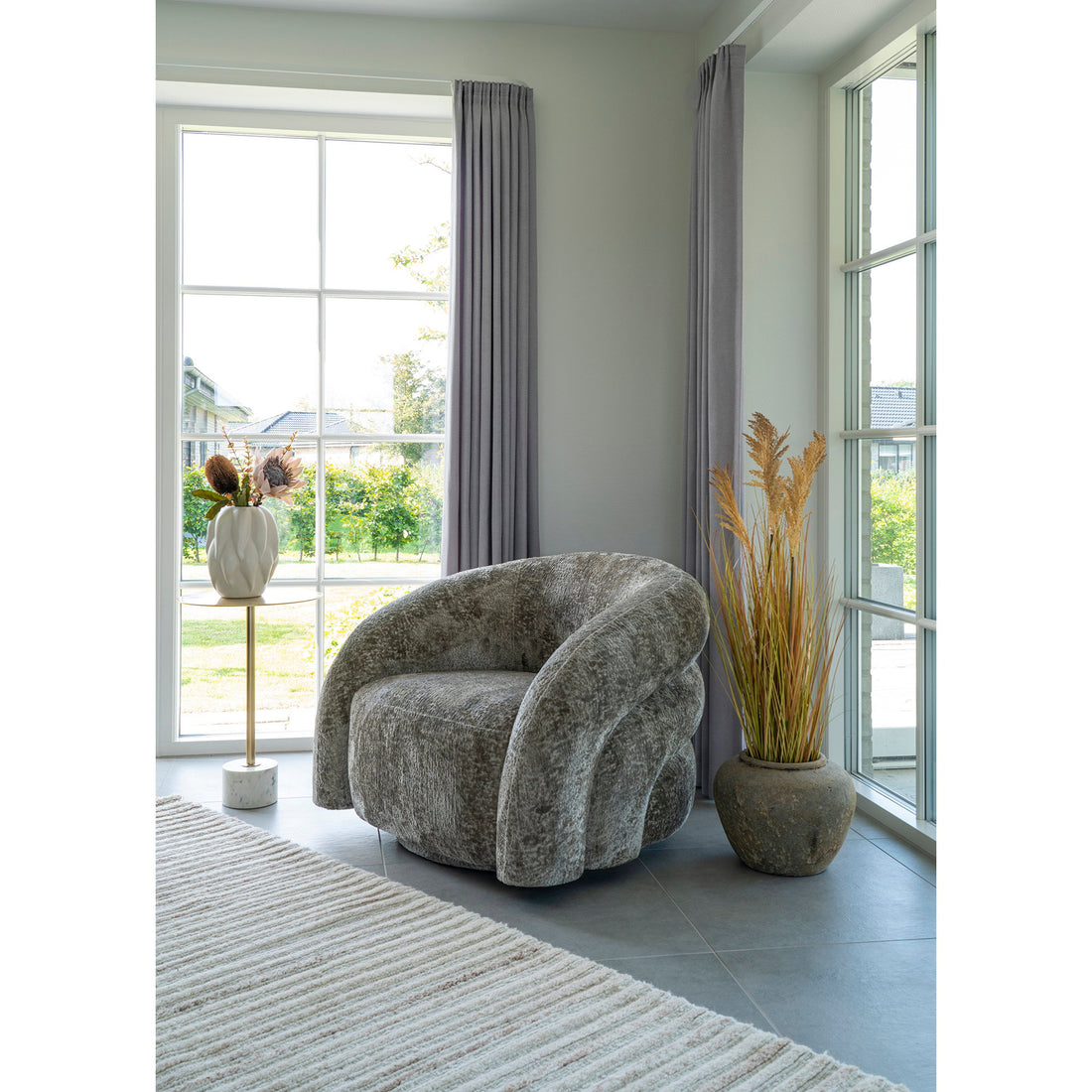 Mango Rug - Rug, hand tufted, ivory 160x230 cm