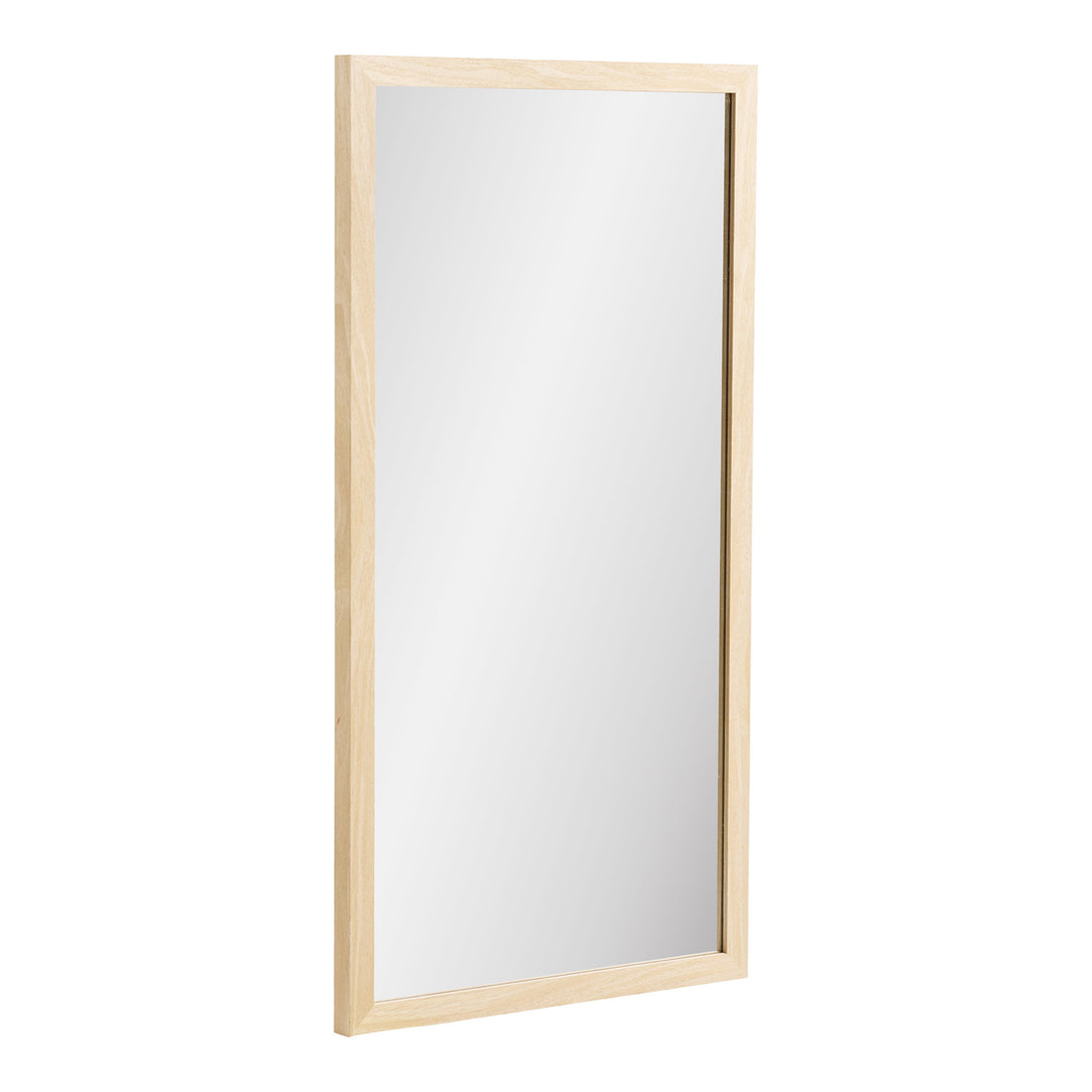 Scottsdale Wall Mirror - Wall mirror, wooden frame, natural 45x75 cm