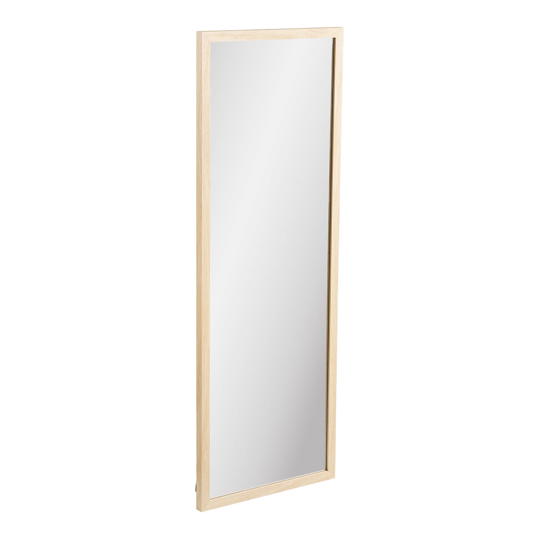 Scottsdale Wall Mirror - Wall mirror, wooden frame, natural 45x110 cm