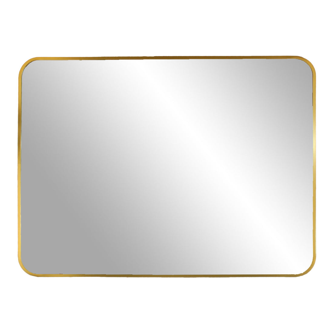 Madrid Mirror - Mirror, aluminium, brass look 50x70 cm