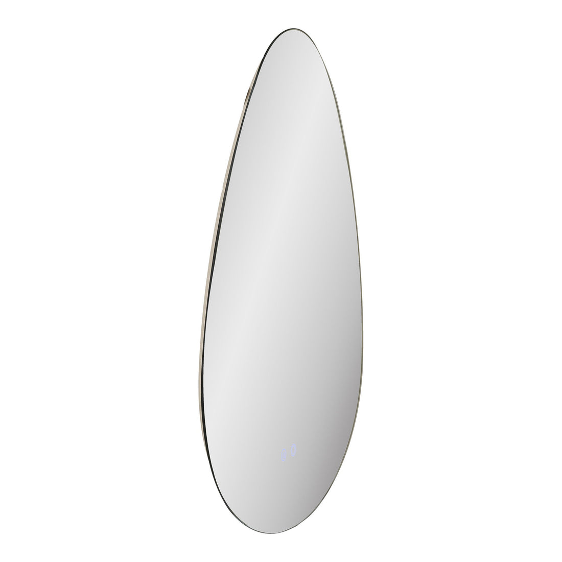 Kiama Mirror - Mirror with LED, anti-fog and 3 light settings, organic shape, 58×80 cm