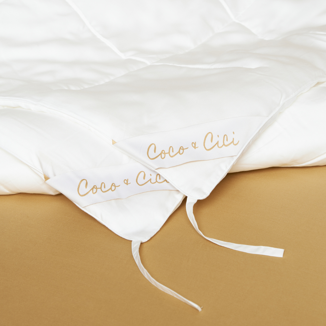 Coco & Cici - Tencel Dekbed 4 Seizoenen 240 x 220 cm - 2 Persoons Beddengoed - Hypoallergeen & Warmte Regulerend - 100% Tencel Lyocell - Wit