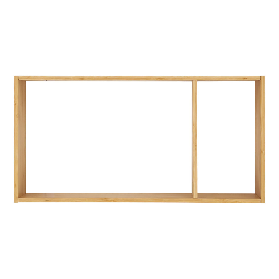 Ember Wall Shelf - Wall shelf, bamboo, natural 70x15x35,5 cm