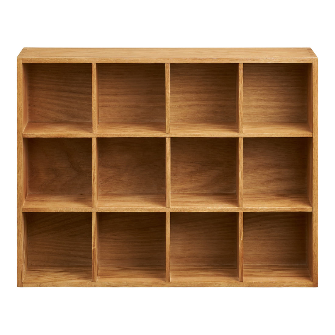 Soria Wall Shelf - Wall shelf, oak wood/oak veneer, natural 39x11x51 cm