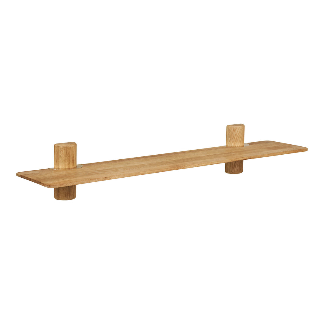 Calcata Wall Shelf - Wall shelf, oak 110x22x18,5 cm