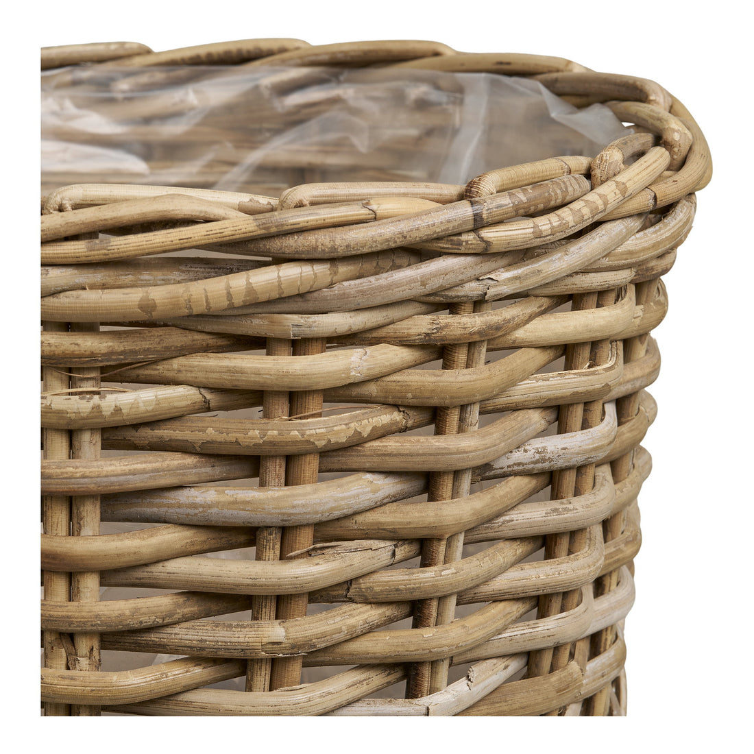 Kalak Baskets - Baskets, kubu rattan, natural set of 2