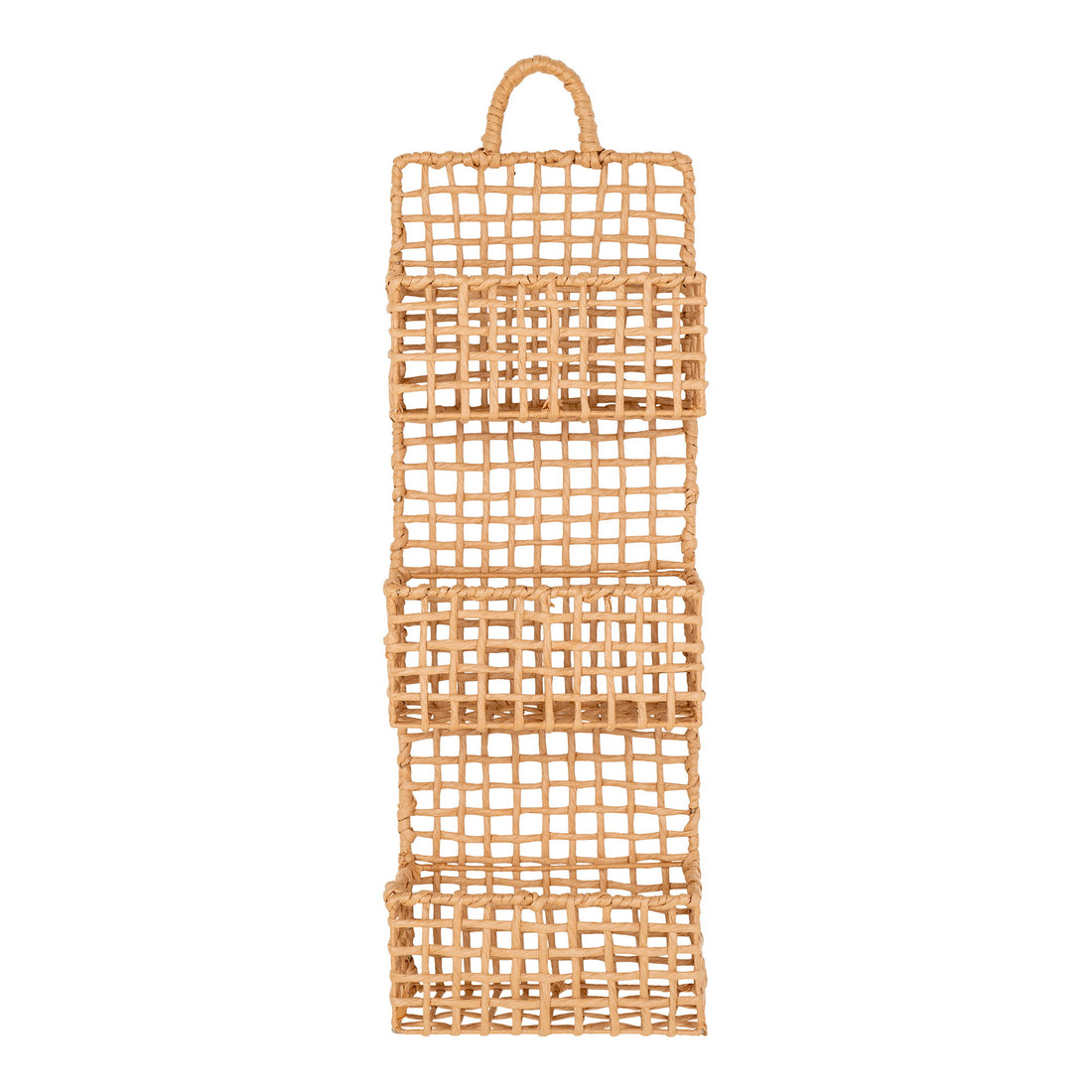 Sines Wall Shelf - Wall Shelf, paper, natural 25x15x70 cm