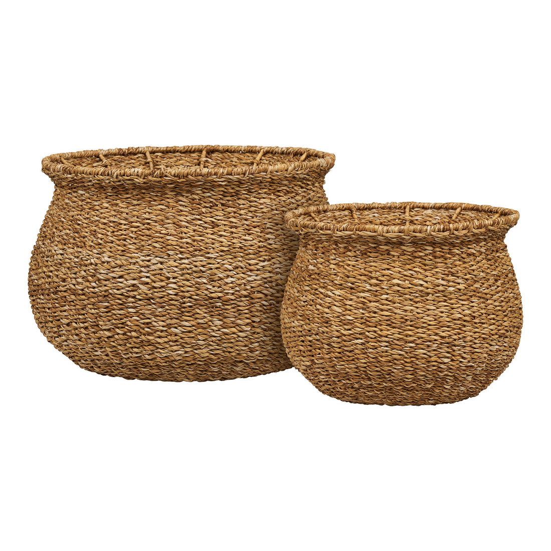 Eden Baskets - Baskets, seagrass, natural, set of 2