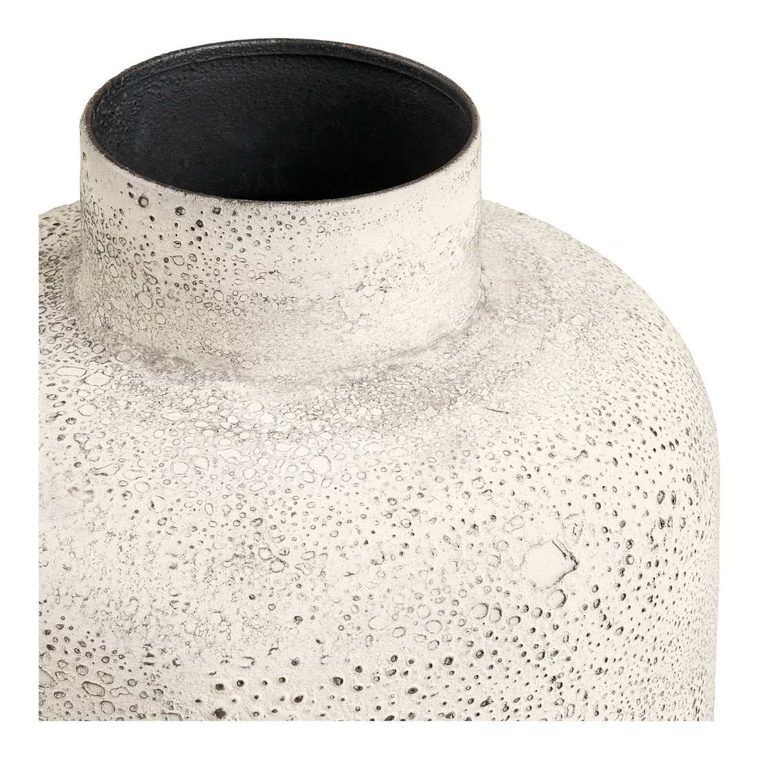 Hou Decorative Pot - Decorative pot, metal, antique beige ø24x78,5 cm