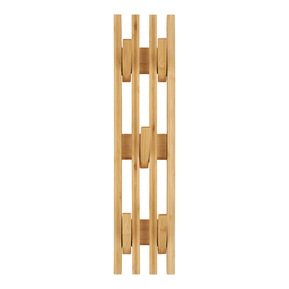 Ember Coat Rack - Coat rack, bamboo, natural 14x60 cm