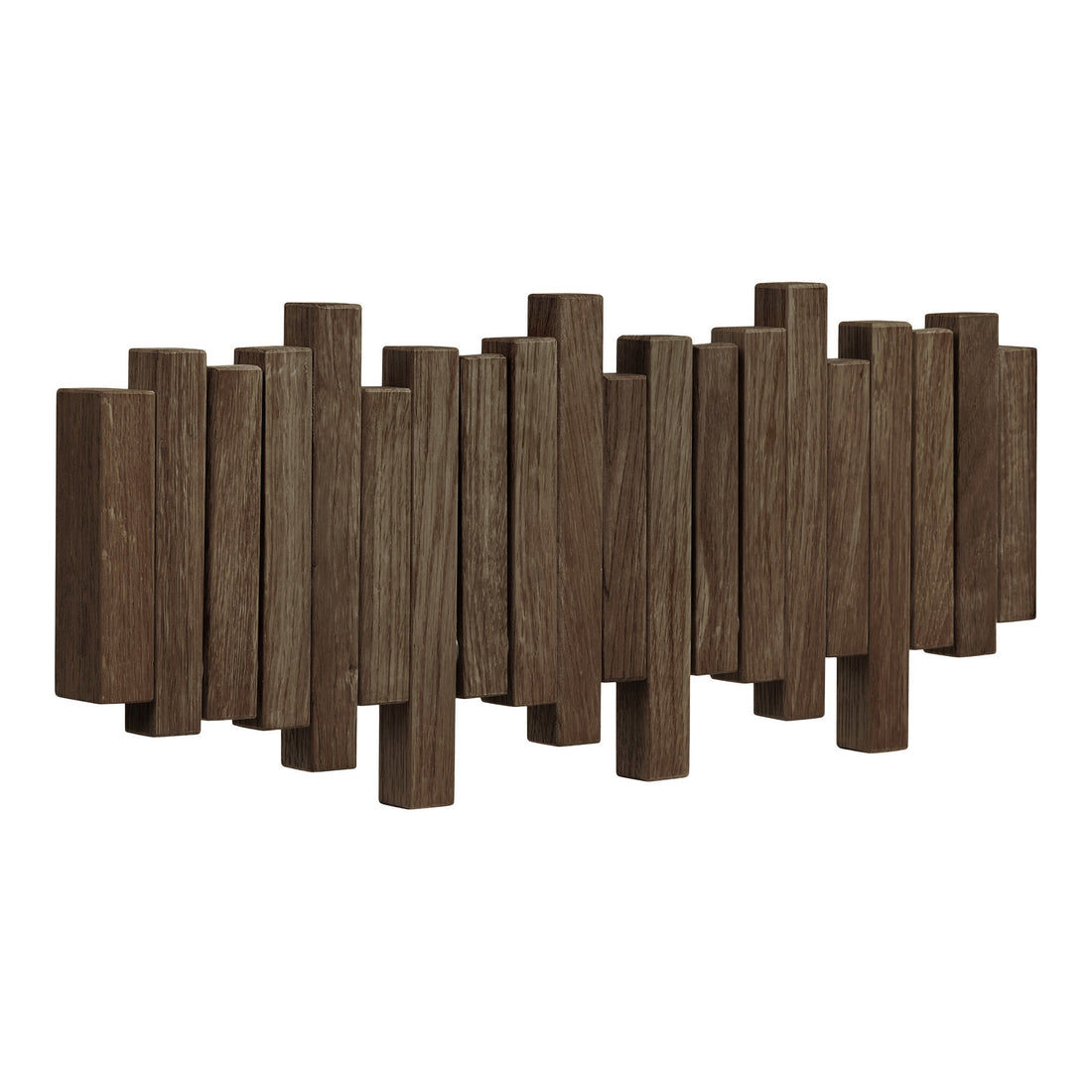 Caltra Coat Rack - Coat rack, oak, dark brown 40x18 cm