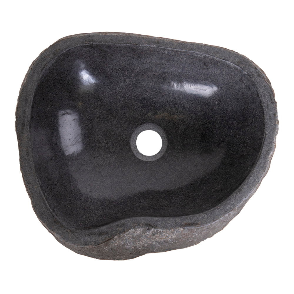 Donau Riverstone Sink - Sink, riverstone, natural 35x40x15 cm