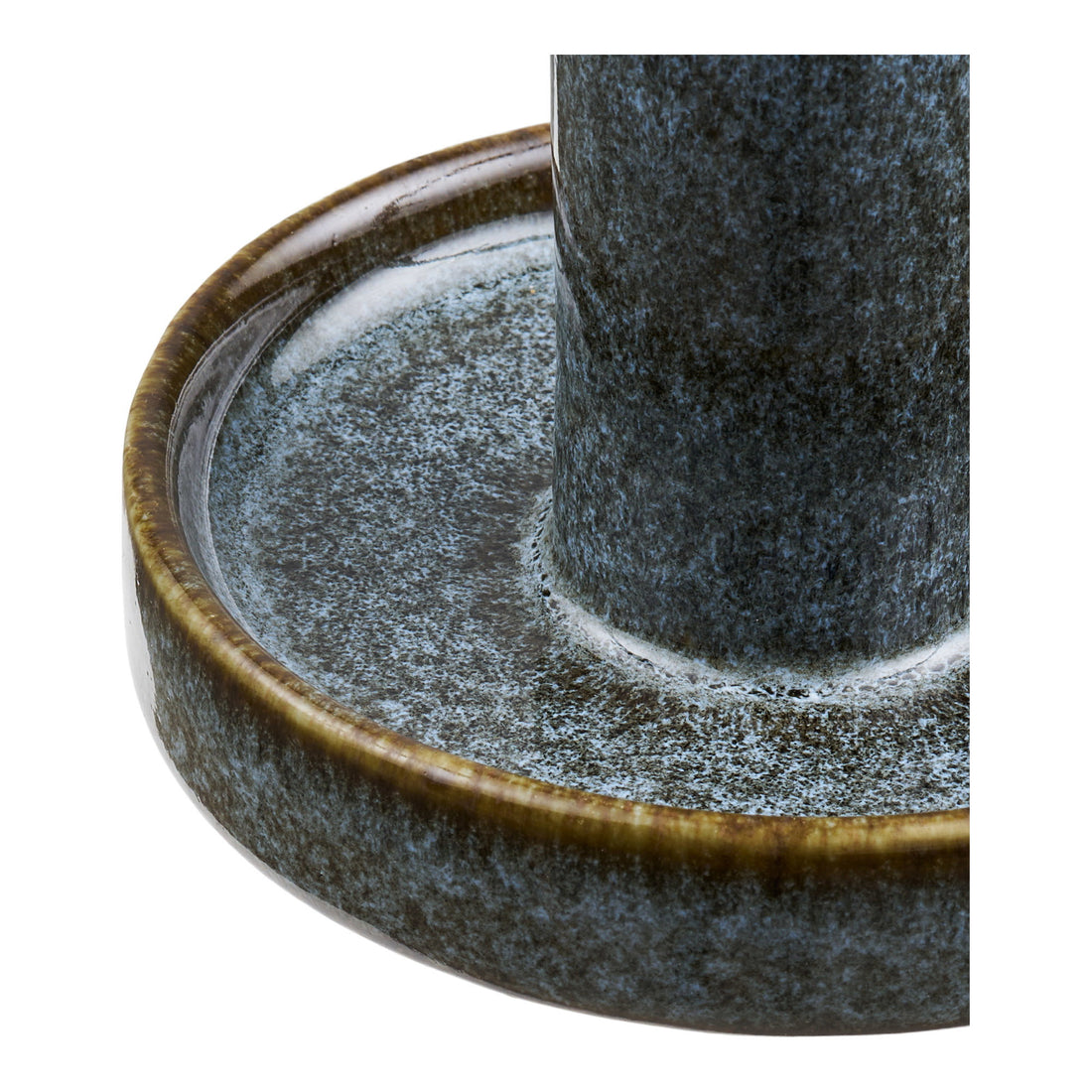 Candle Holders - Candle Holders, ceramic, key largo blue, set of 2