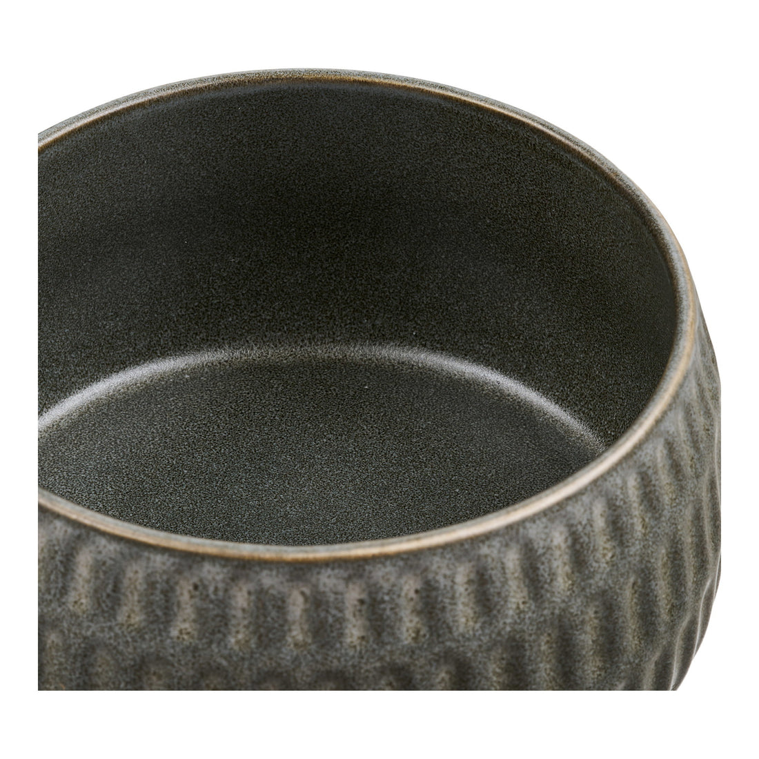 Amalia Bowl - Bowl, ceramic, moss gray ø14x7,5 cm, set of 2