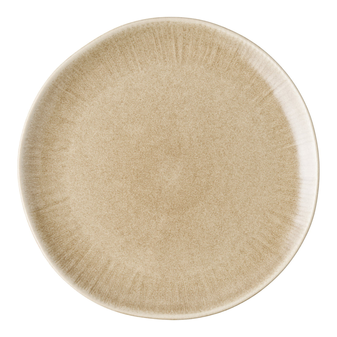 Viola Dinner Plate - Dinner plate, ceramic, beige ø27 cm, set of 4