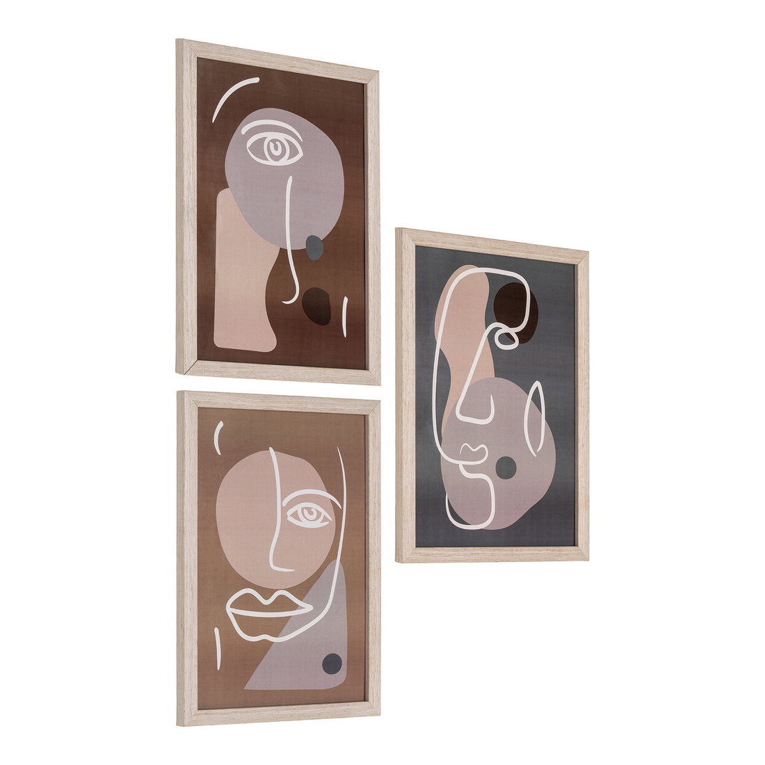 Madison Frame set - Frame set, natural set of 3