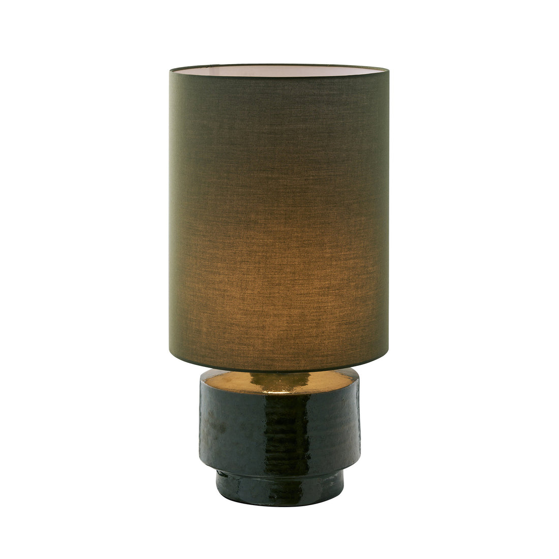 Sibsey Table Lamp - Table lamp, stoneware, green