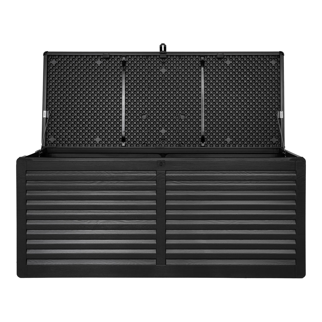 Dubrovnik Cushion Box  - Cushion Box, plastic, black 146,5x61x64,5 cm, 490 L