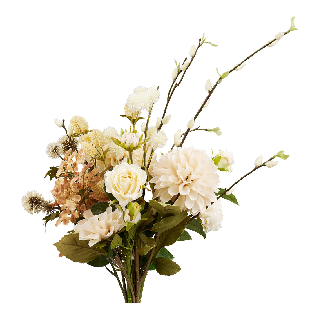 Caffè Latte Bouquet - Bouquet, artificial flowers, mix