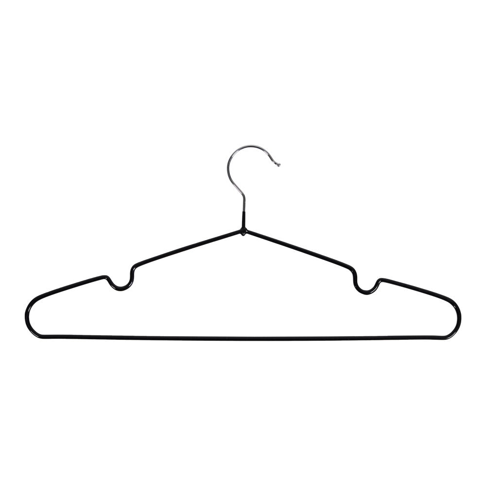 Massa Hangers - Metal hangers with black coating set of 10
