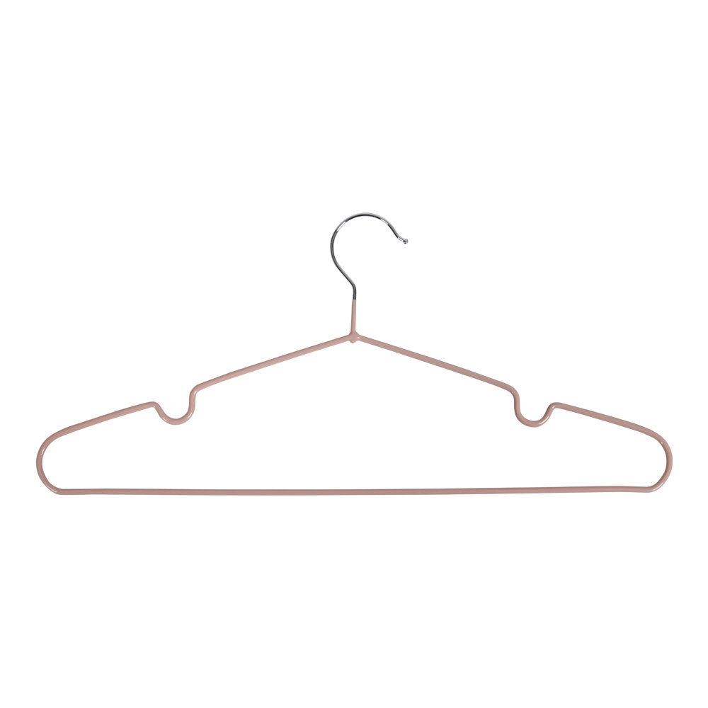 Massa Hangers - Metal hangers with rose coating set of 10