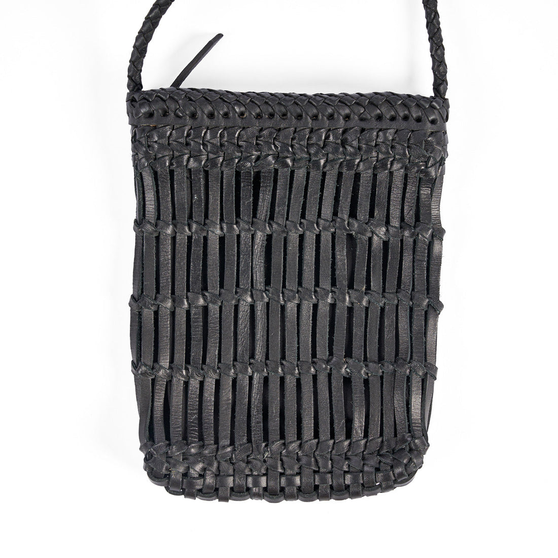 The Voodoo Leather Bag - Black