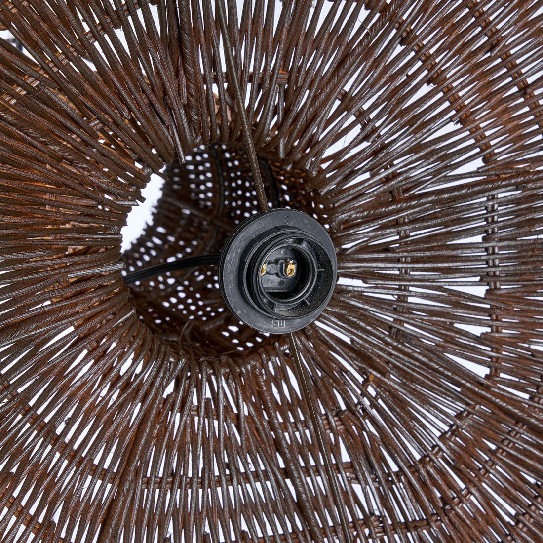The Dome Pendant - Dark Walnut - XL