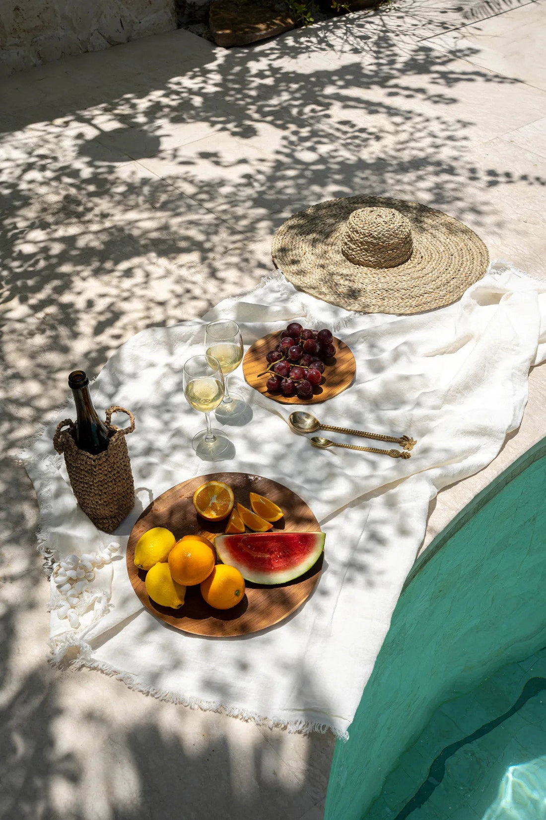 The Teak Root Round Plate - XL
