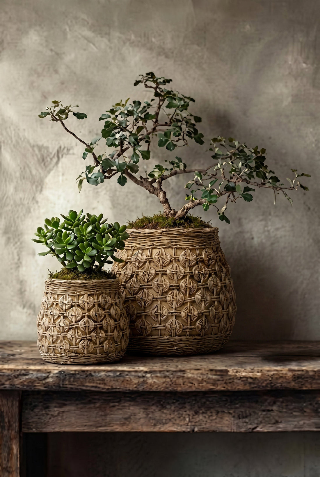 The Knot Concrete Planter - L