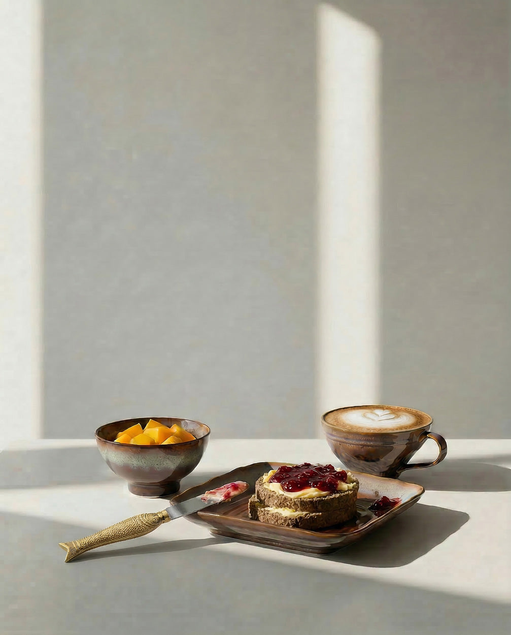 The Smoked Horizon Mug - Brown Grey - M