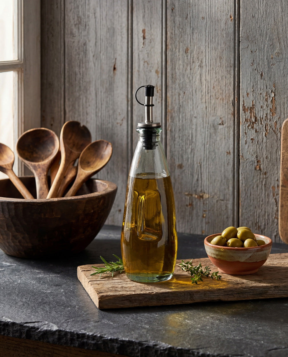 The Olive Oil Bottle N°03 - Blue