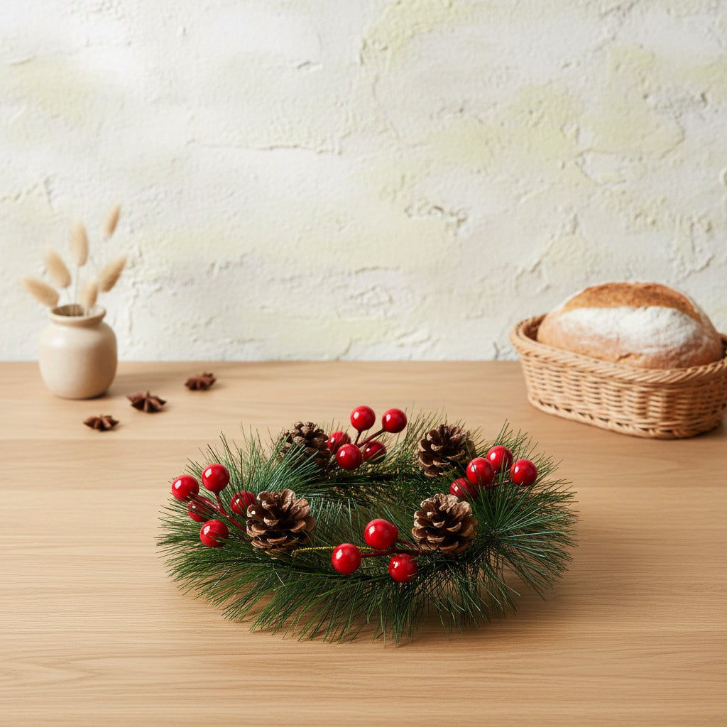 SANTA LILA Stroik Wianek 20cm